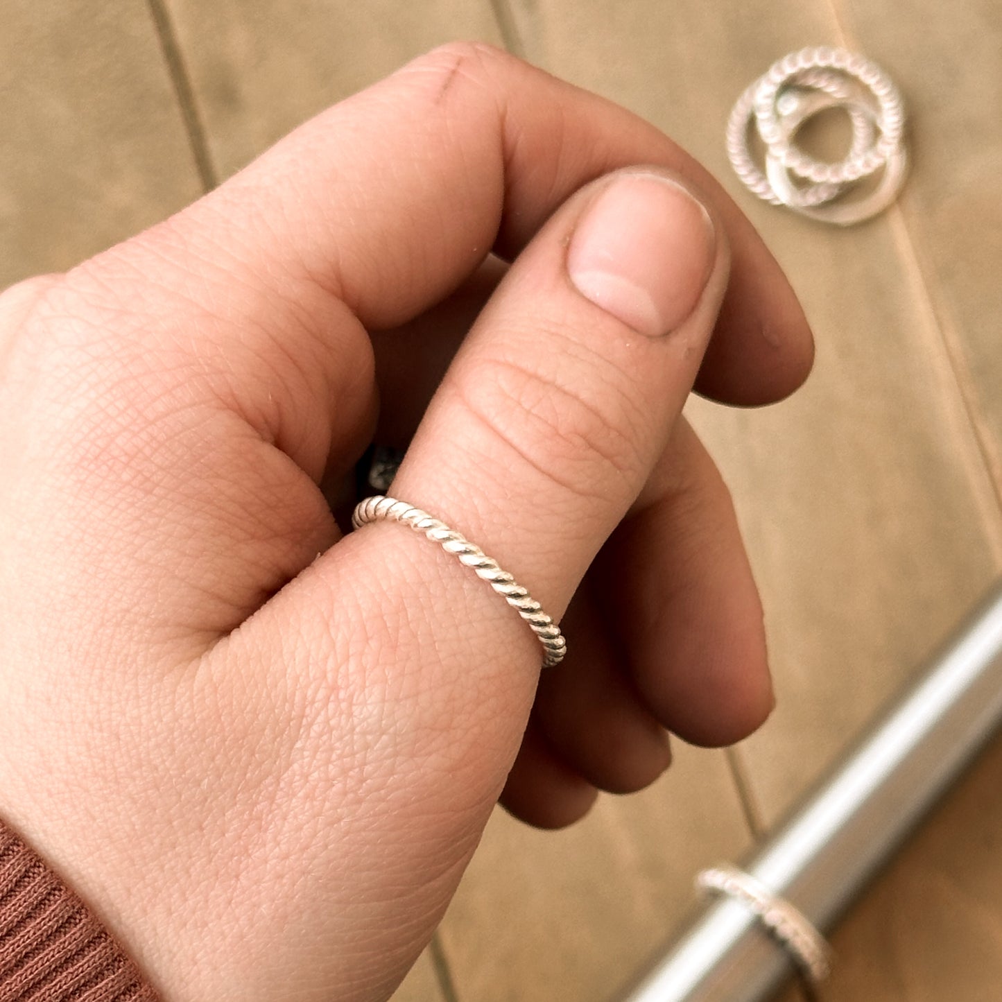 Sterling Silver Stacking Rings - Individual