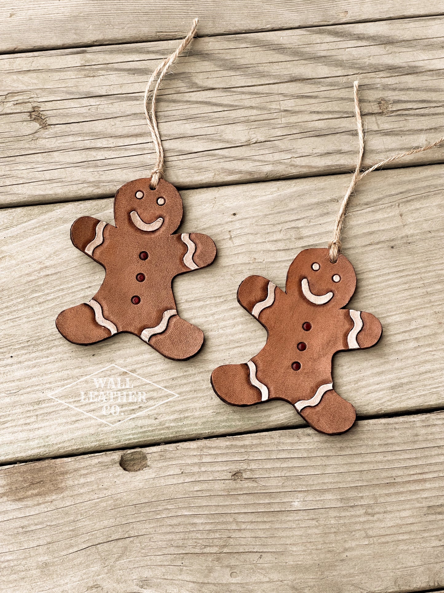Gingerbread Man Christmas Ornament 