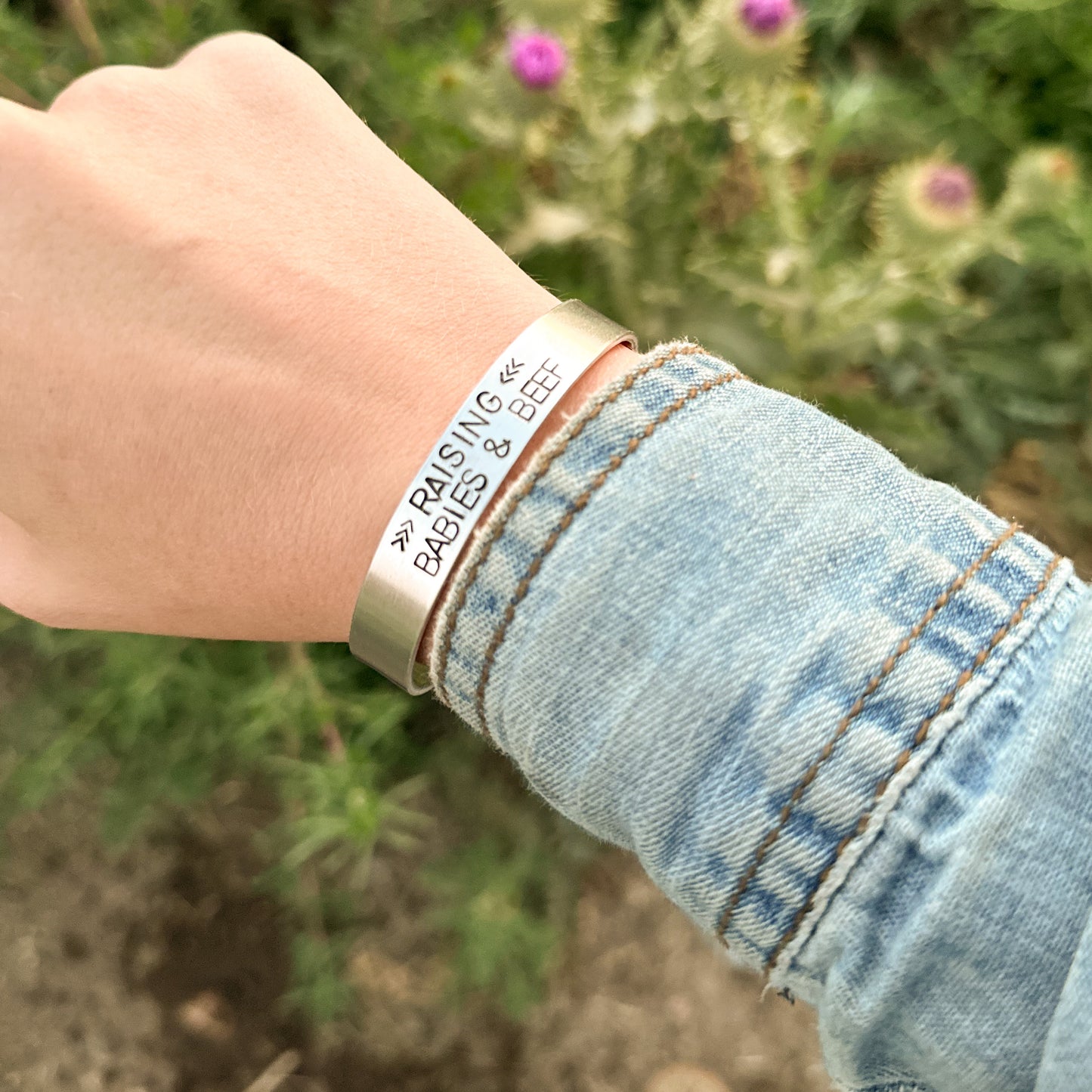 Raising Babies & Beef Bracelet
