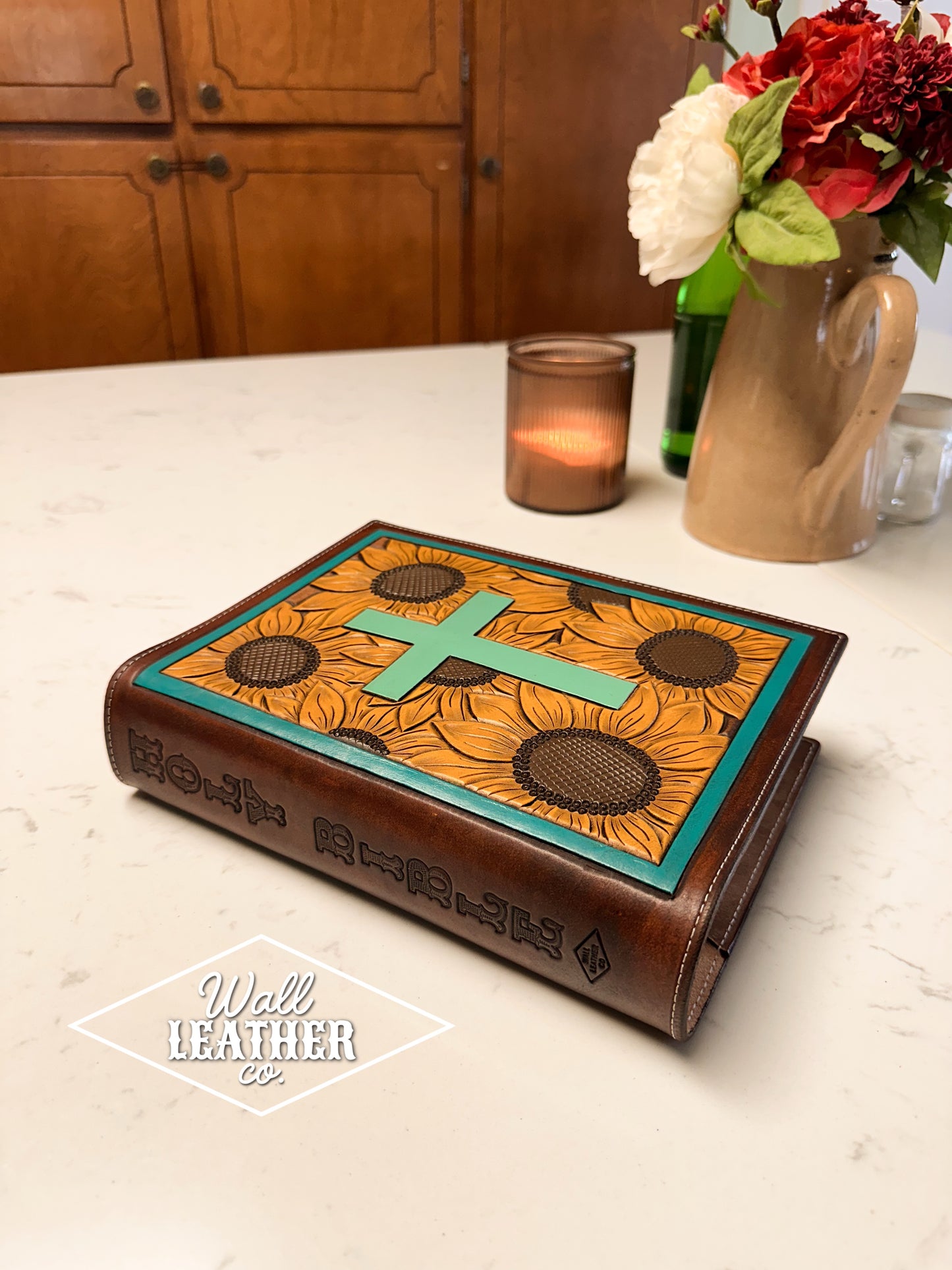 Sunflowers & Cross Bible Cover - She Reads Truth CSB Bible