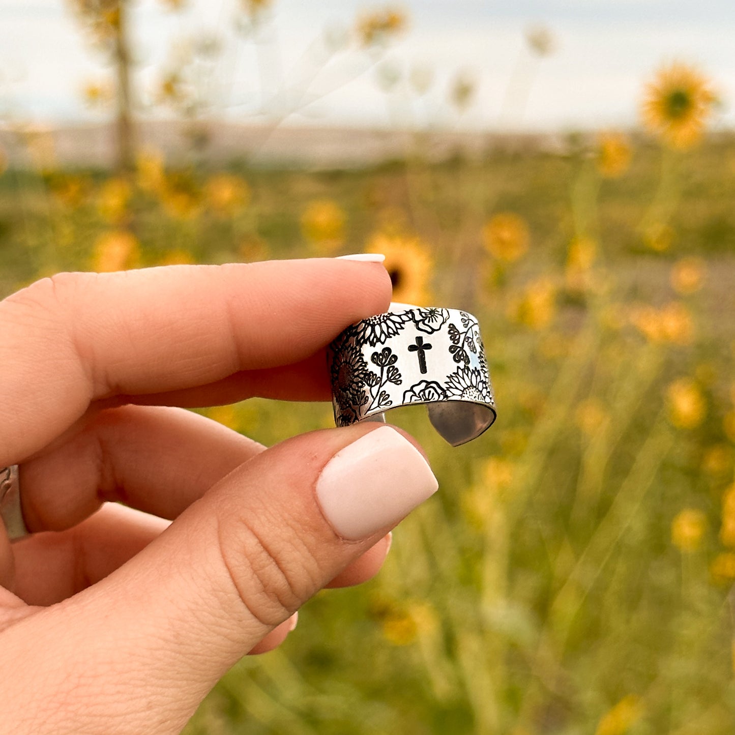 Floral Faith Ring