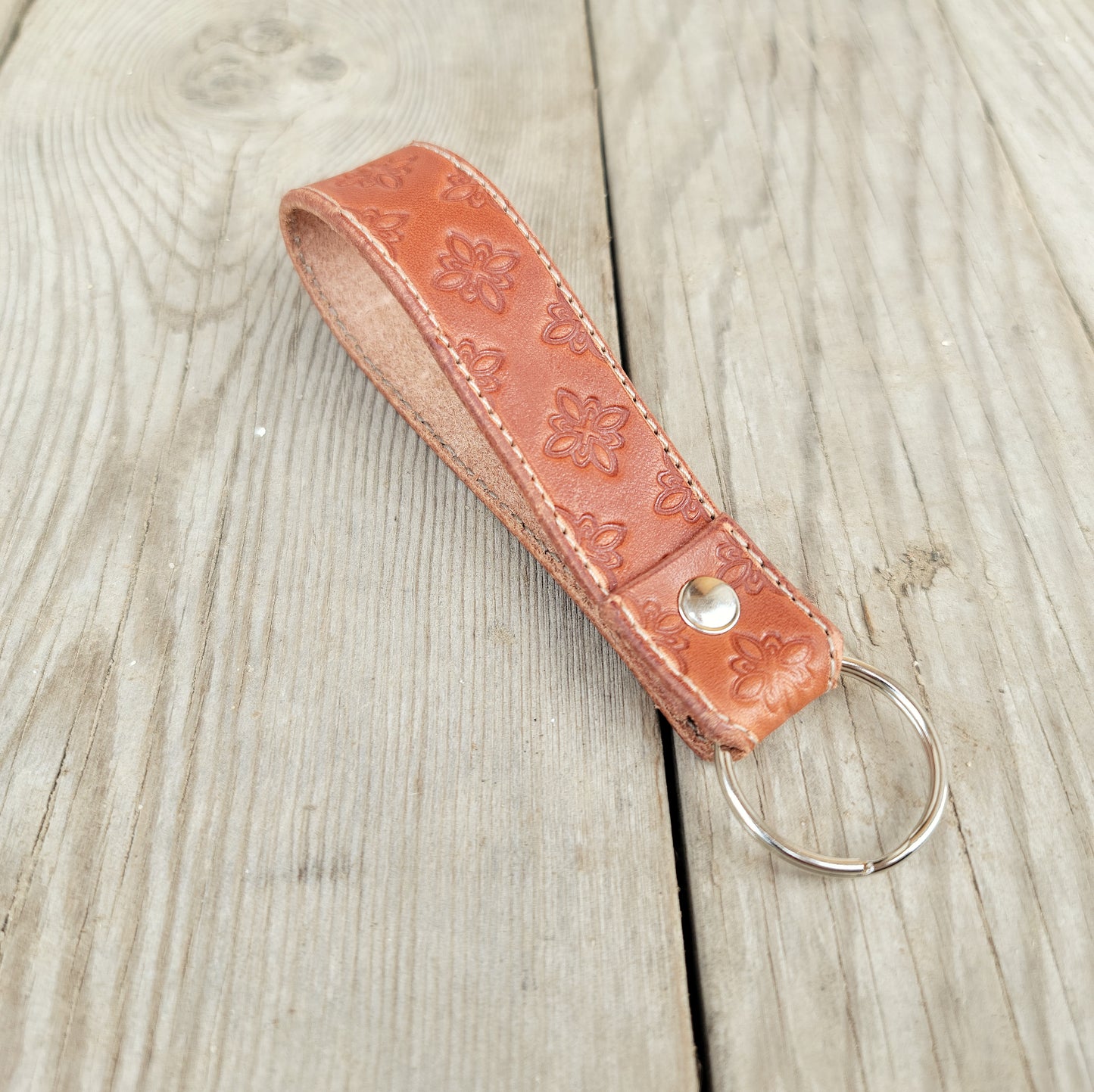 Customized Name Keychain Stitched