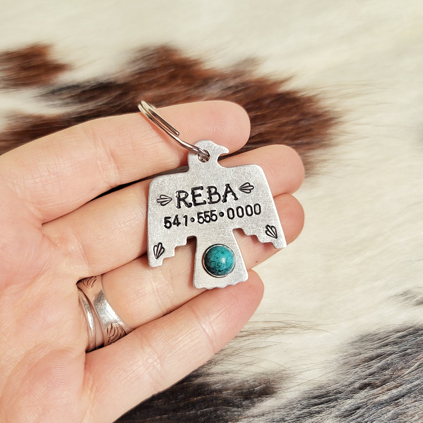 Thunderbird Pet ID Tag