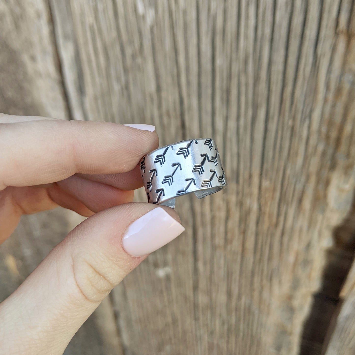 Wide Arrow Ring
