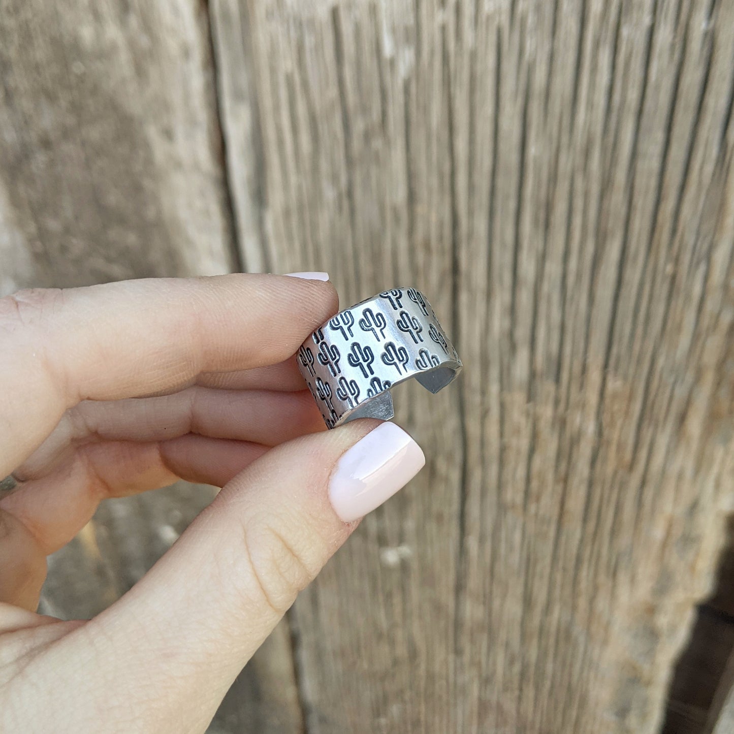 Wide Cactus Crazy Ring