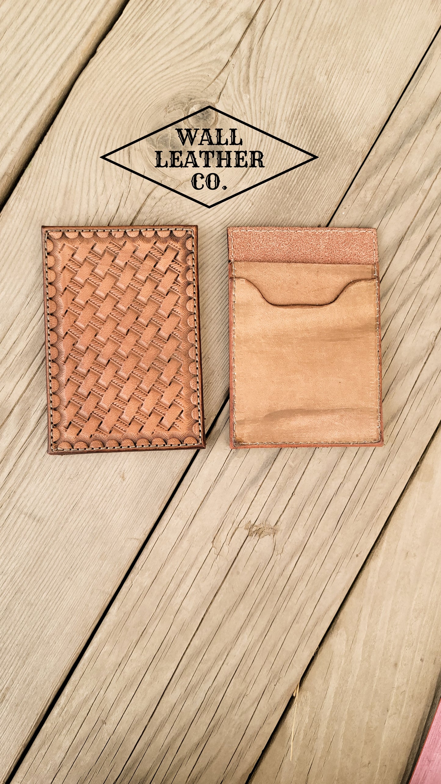Basket Weave Essentials Wallet