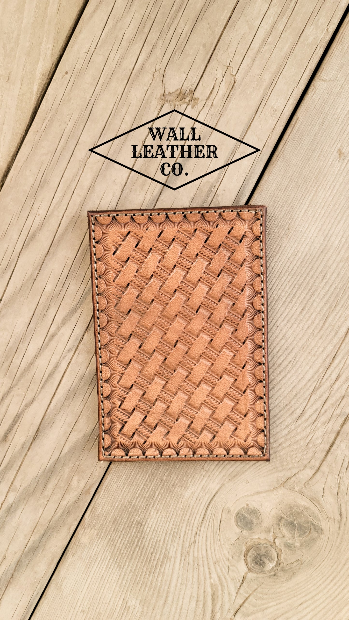 Basket Weave Essentials Wallet