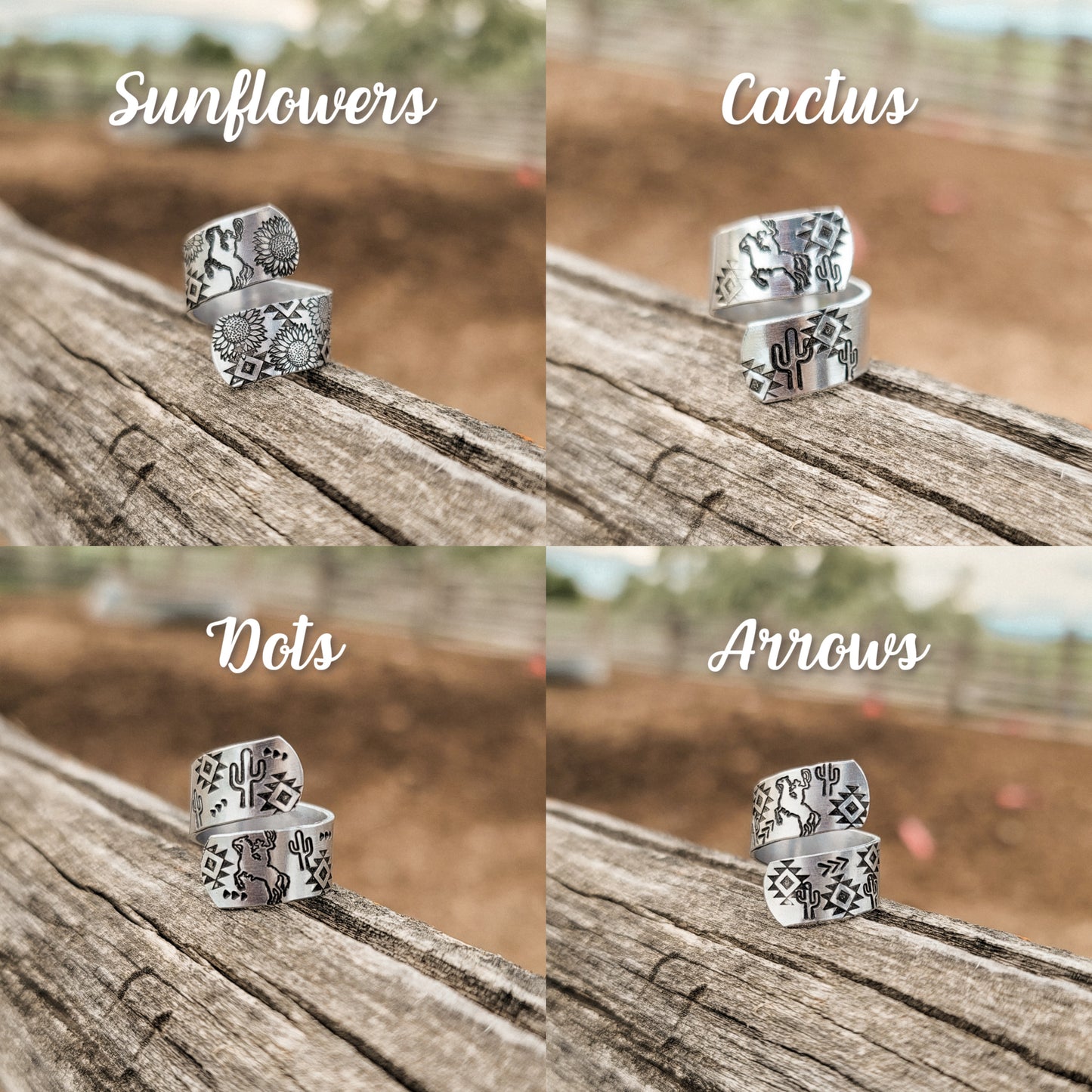 Pendleton Rodeo Wrap Ring
