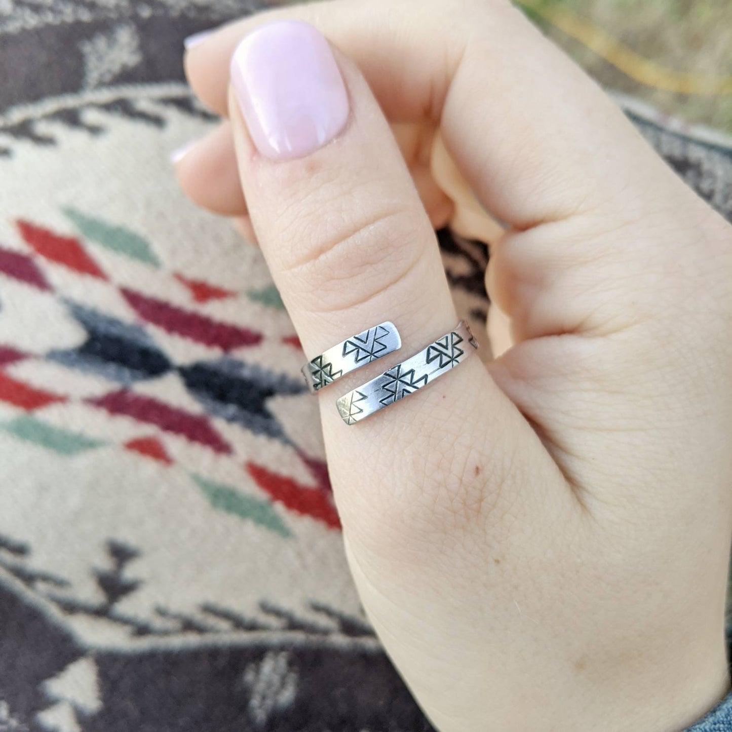 Aztec Wrap Ring