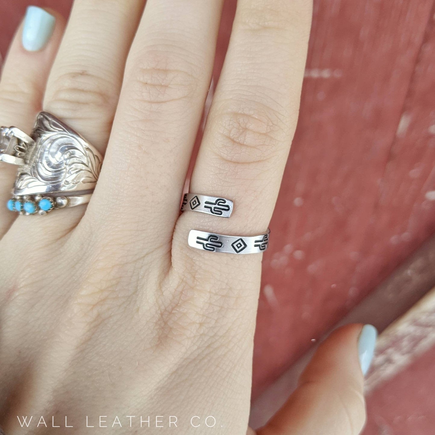 Cactus Diamond Wrap Ring
