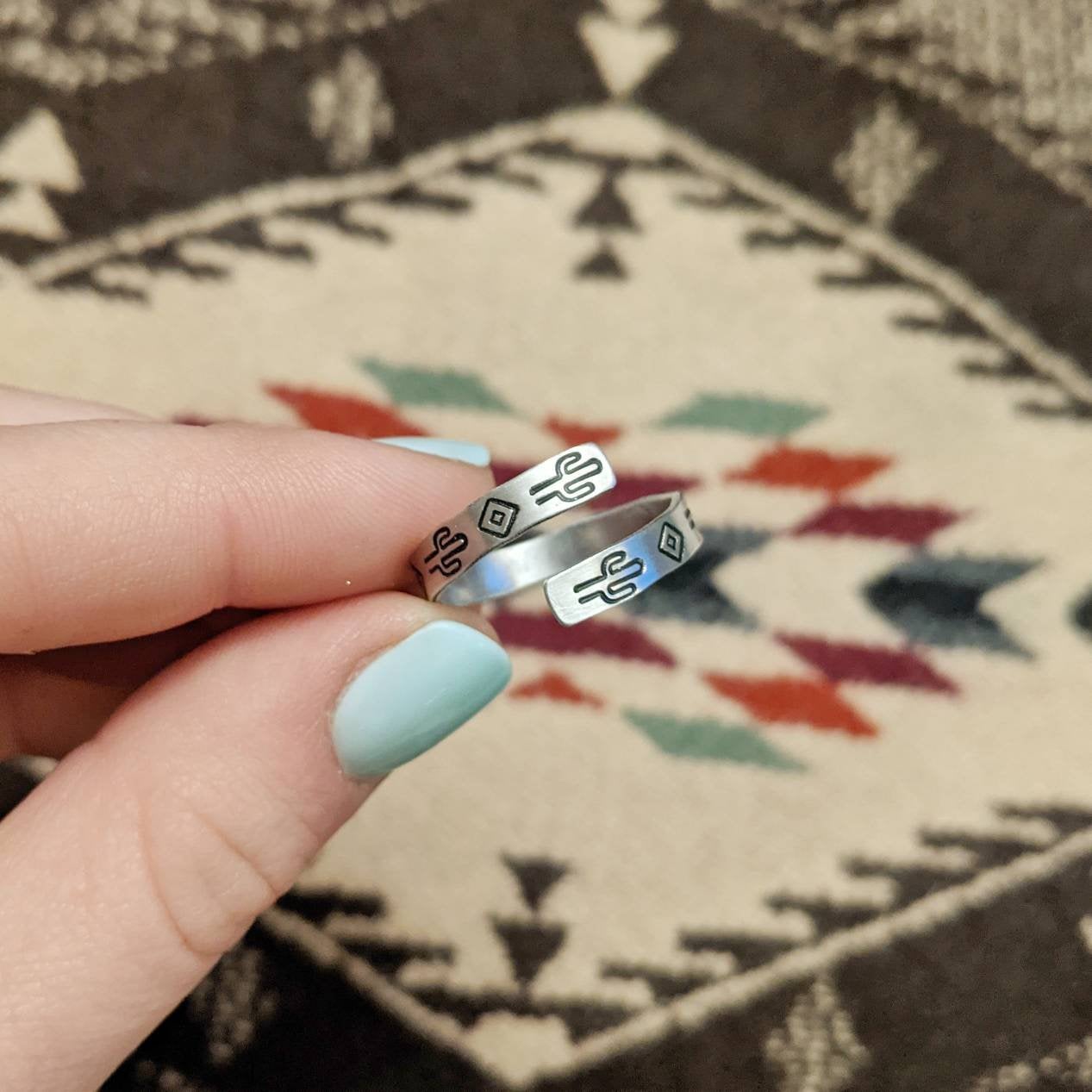 Cactus Diamond Wrap Ring