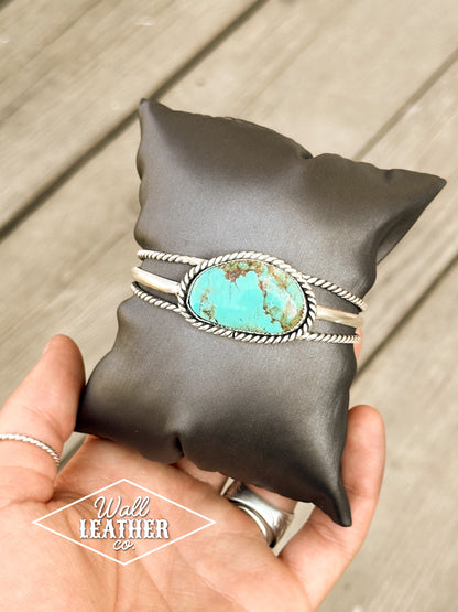 Baja Turquoise Sterling Silver Bracelet