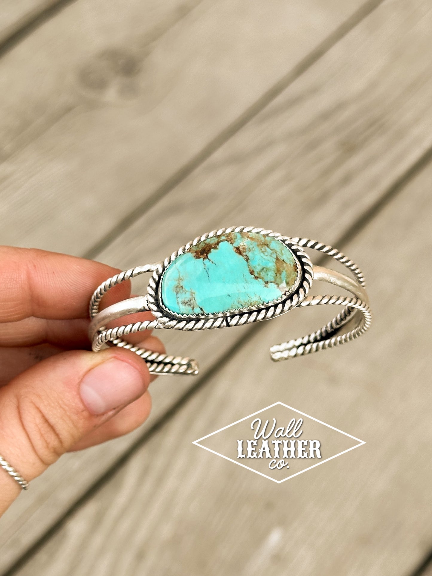 Baja Turquoise Sterling Silver Bracelet