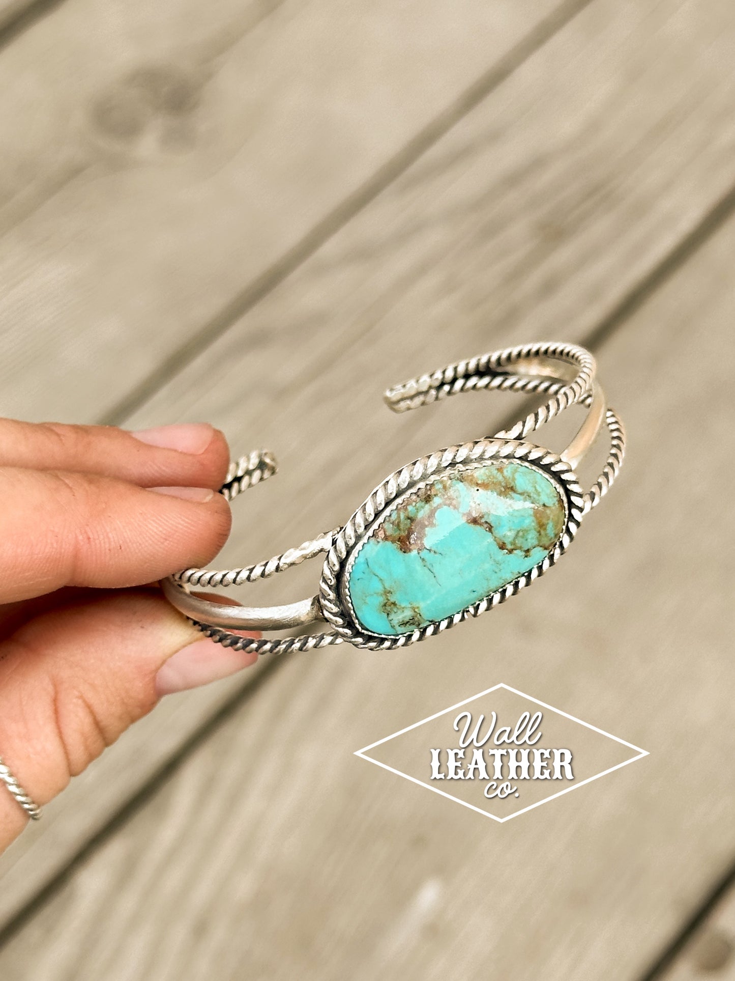 Baja Turquoise Sterling Silver Bracelet