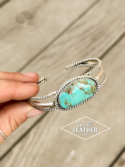 Baja Turquoise Sterling Silver Bracelet