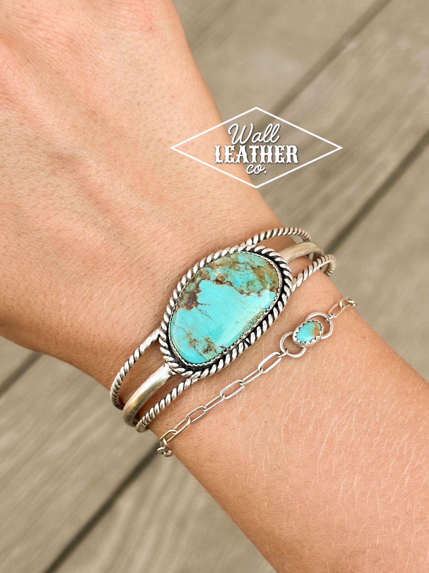 Baja Turquoise Sterling Silver Bracelet