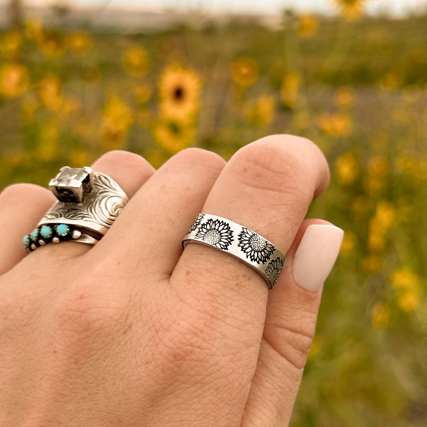 Sunflowers Ring