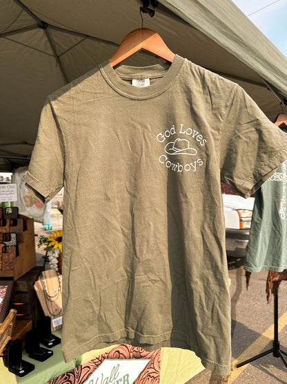 God Loves Cowboys Shirt