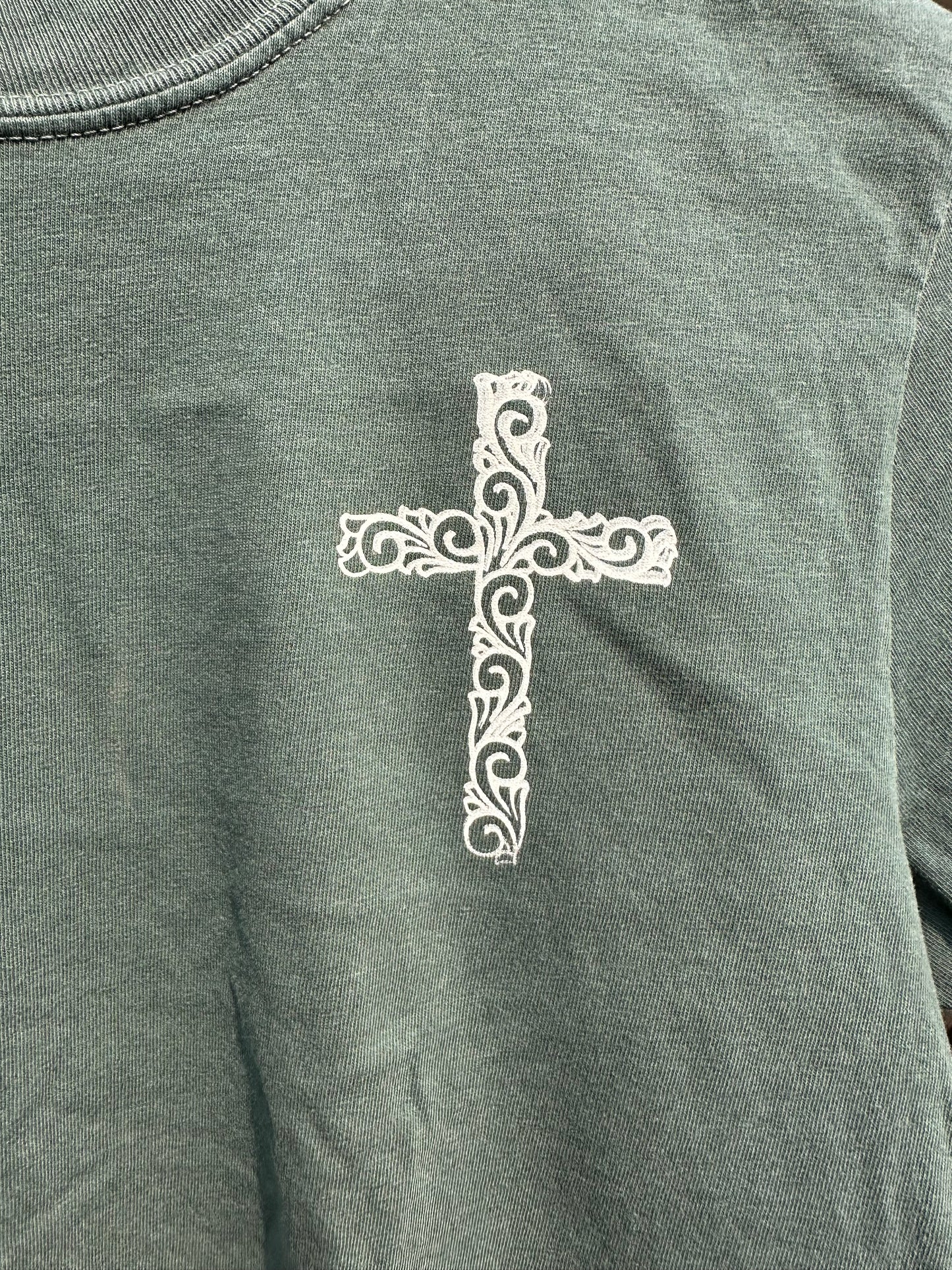 Scrollwork Cross Shirt