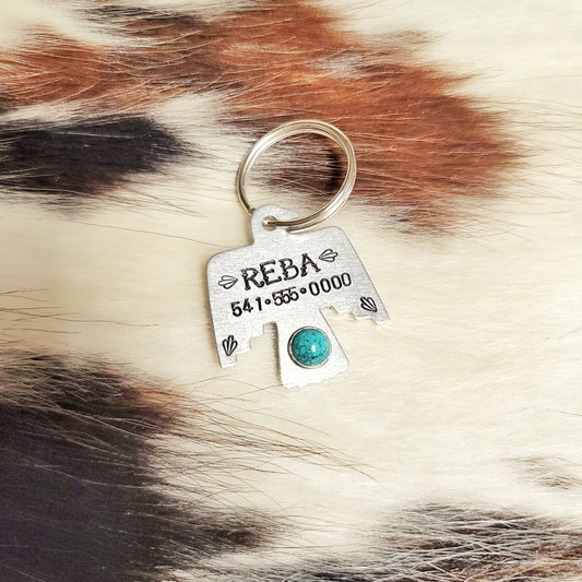 Thunderbird Pet ID Tag