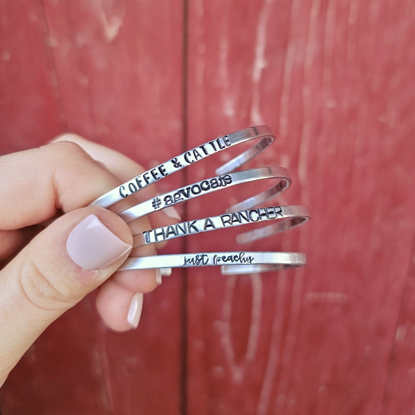 Custom Western Bangle Bracelet