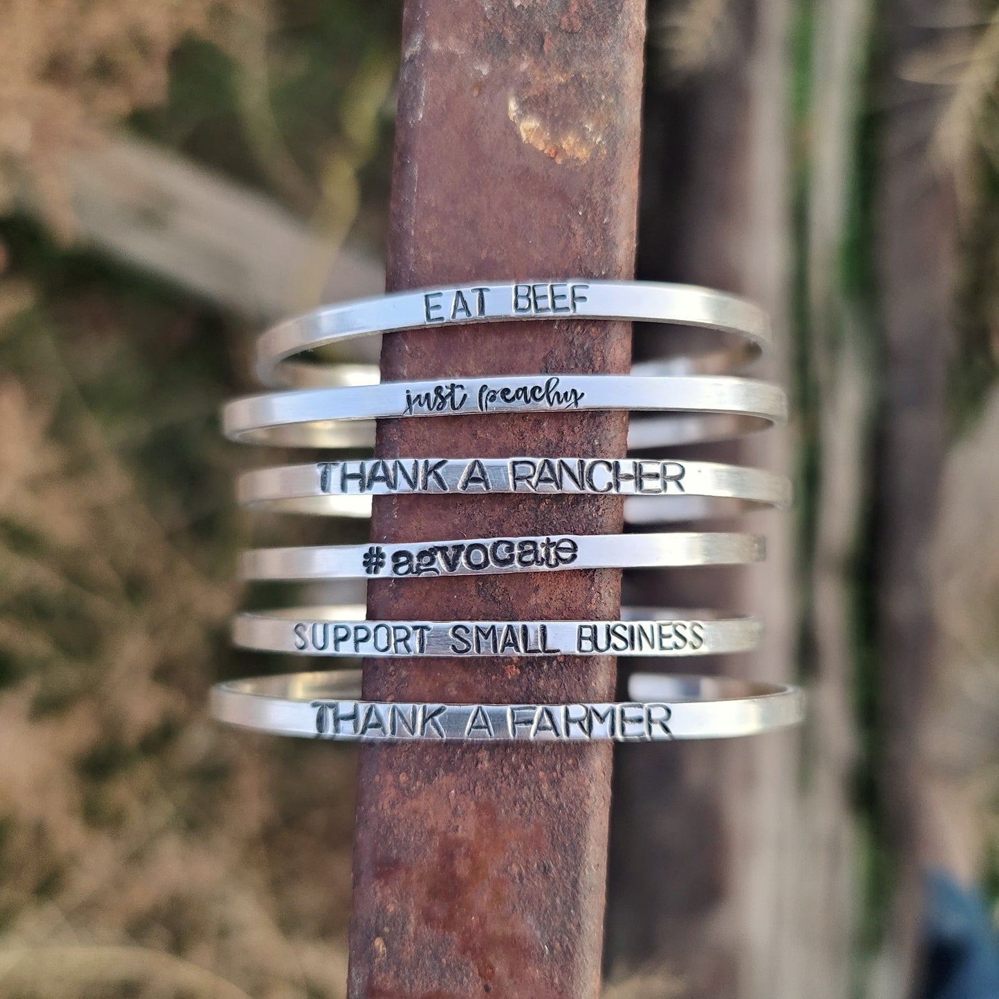 Custom Western Bangle Bracelet