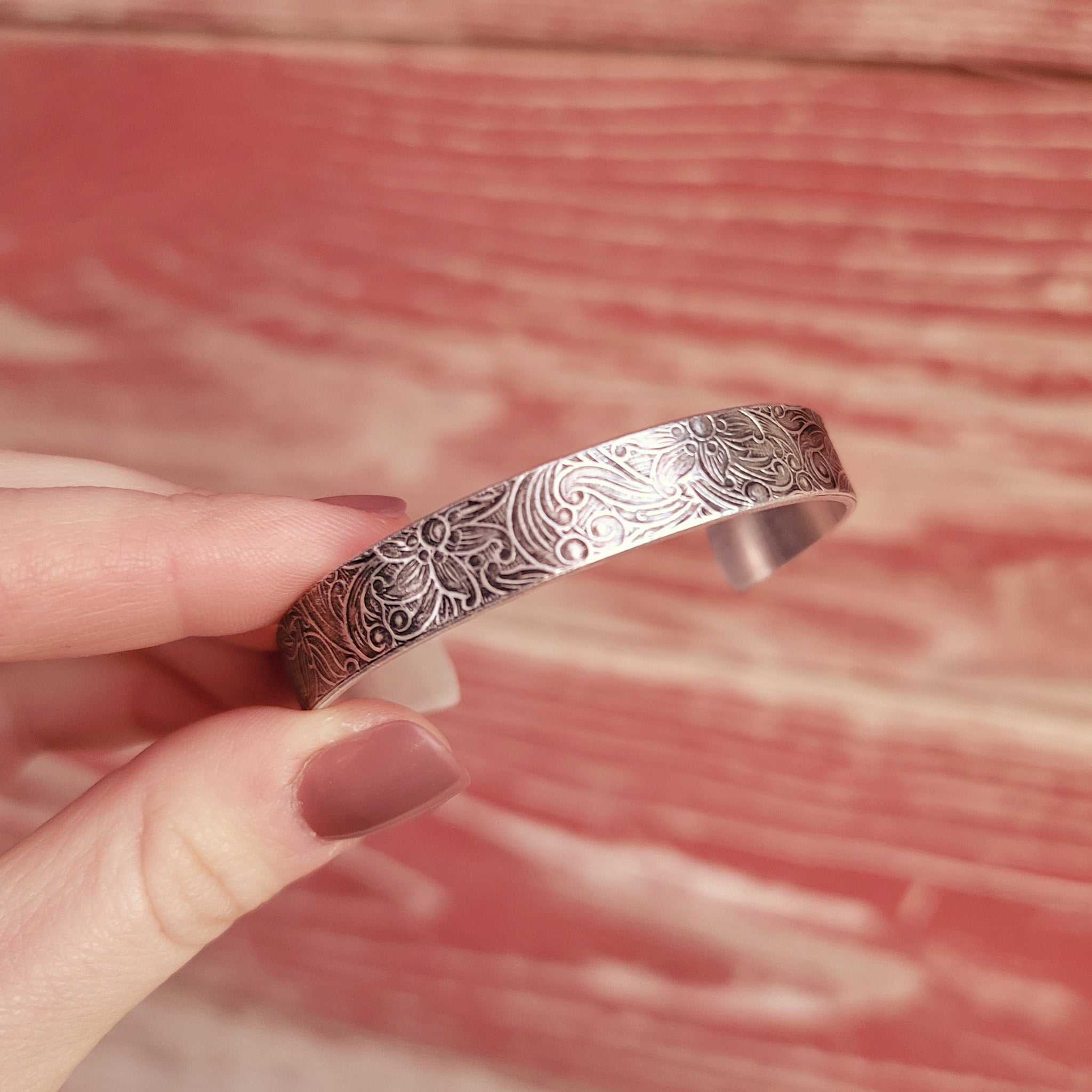Tarnished on sale silver bracelet