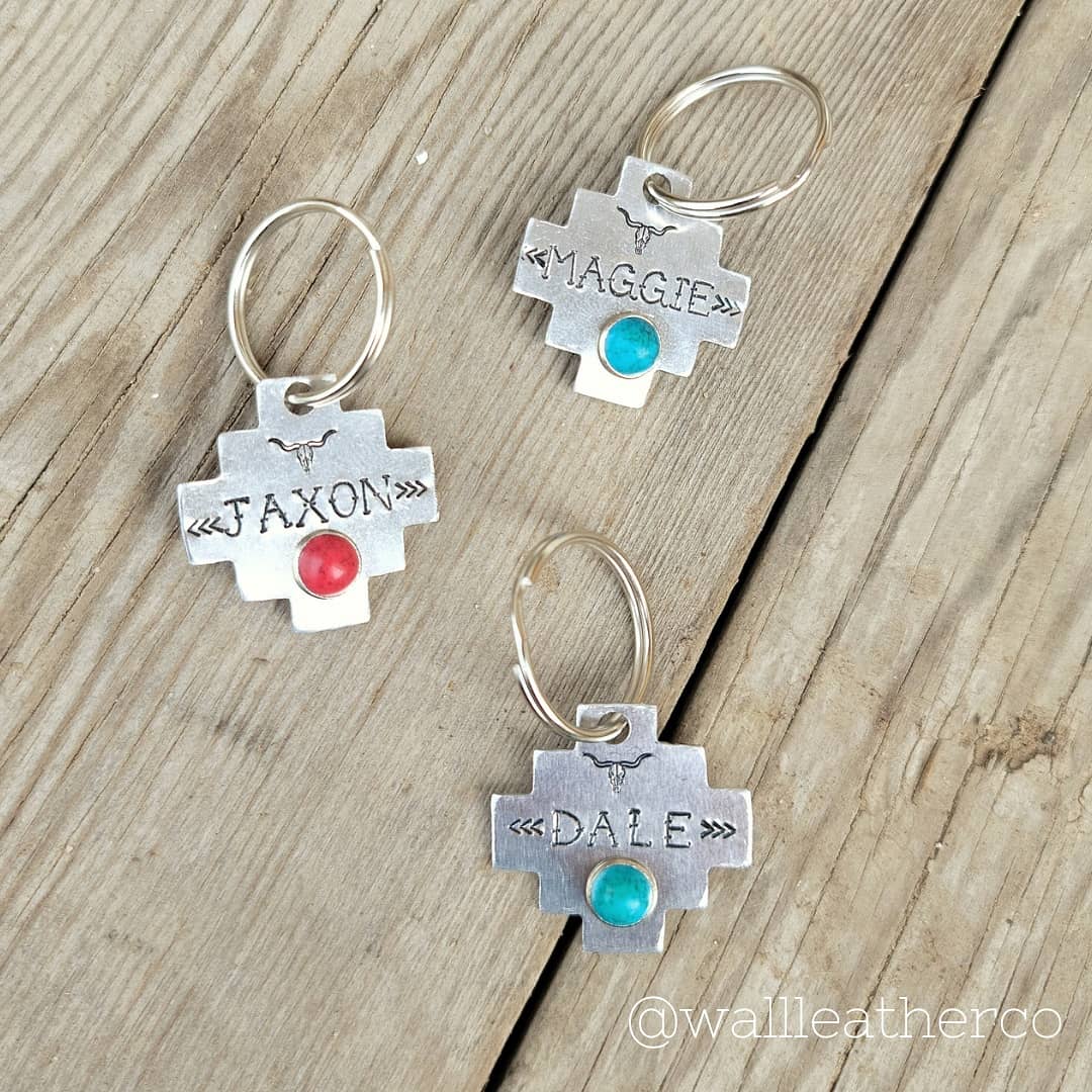 Southwestern Custom Pet ID Tag