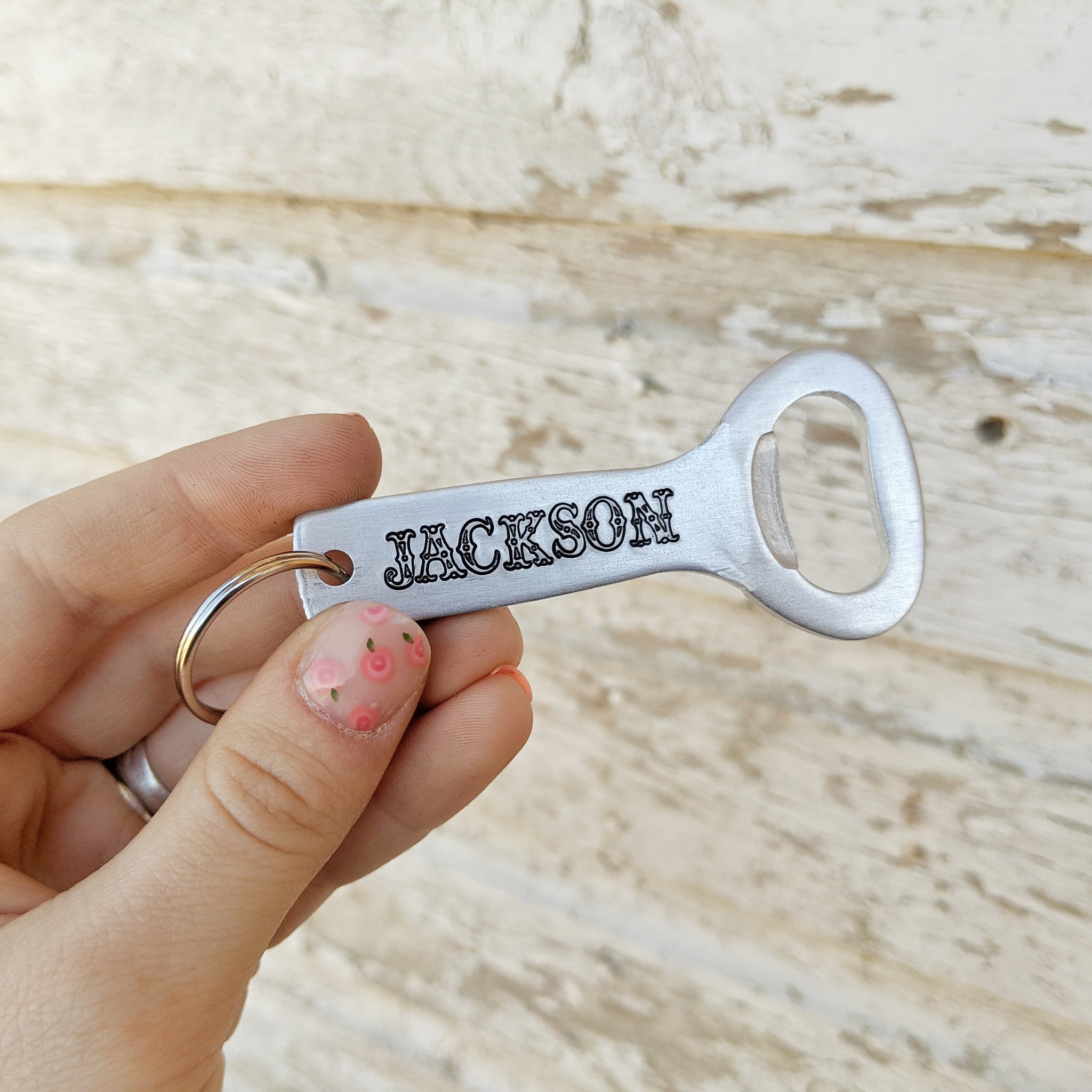 Bottle/Can Opener Keychain