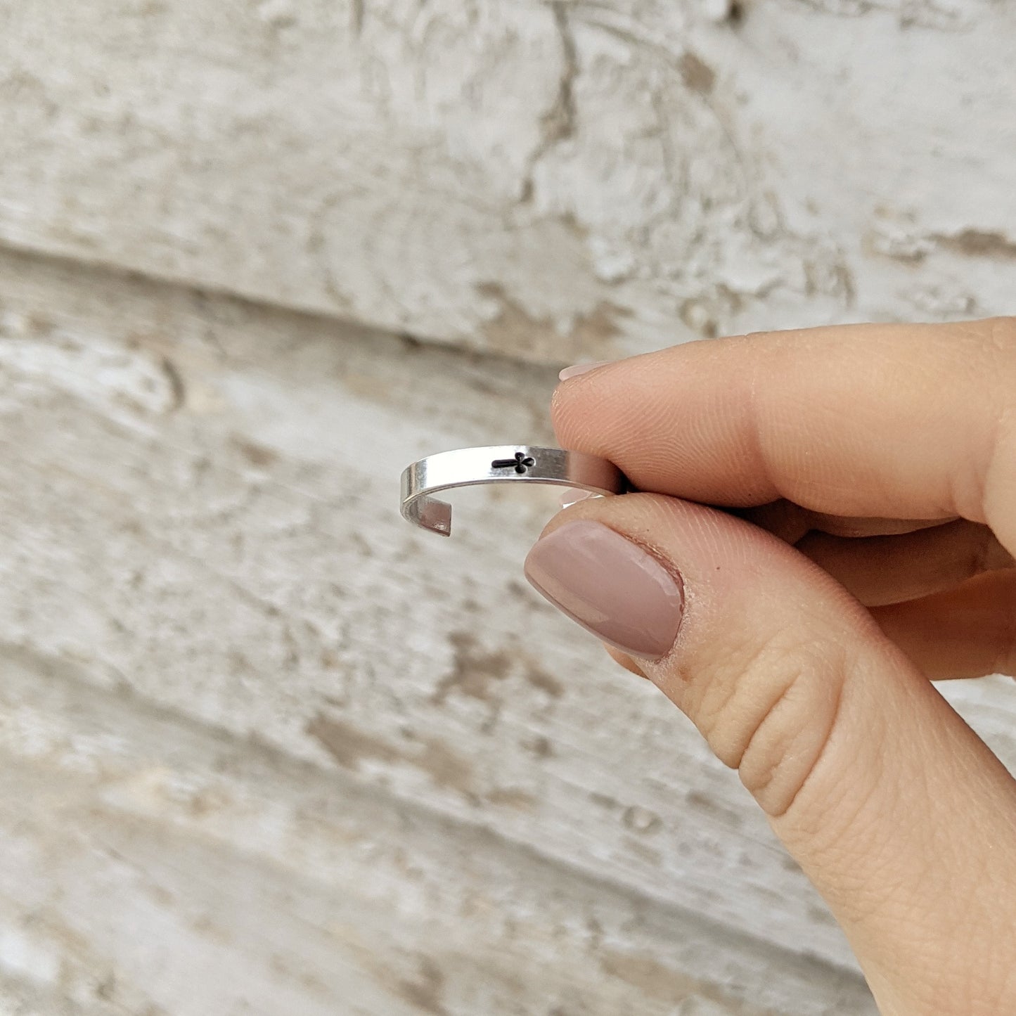 Cross Stacker Ring