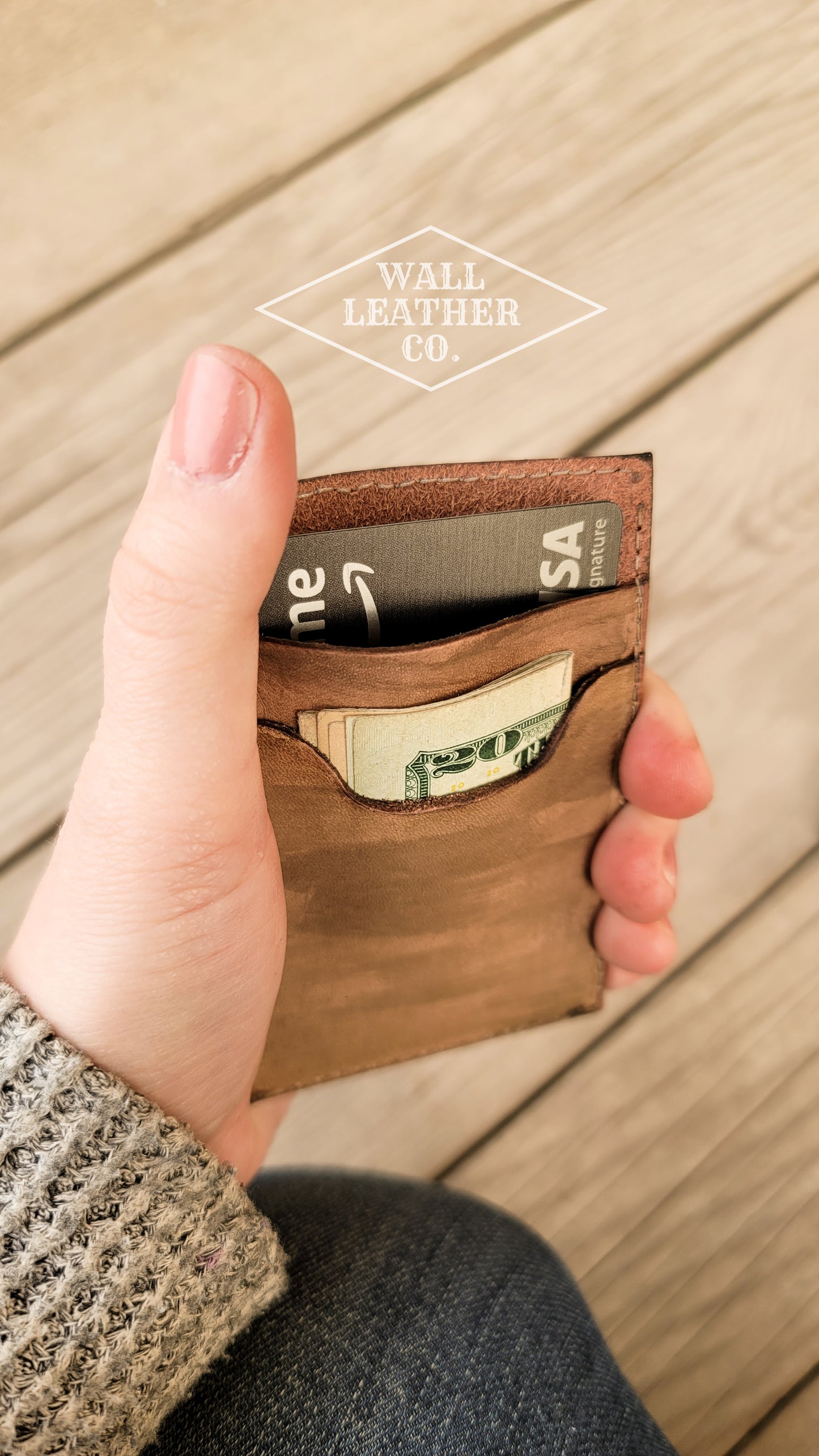 Floral Scrollwork Essentials Wallet