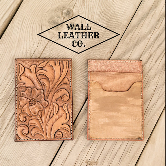 Floral Scrollwork Essentials Wallet