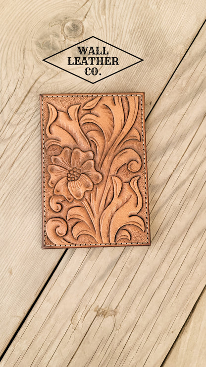 Floral Scrollwork Essentials Wallet