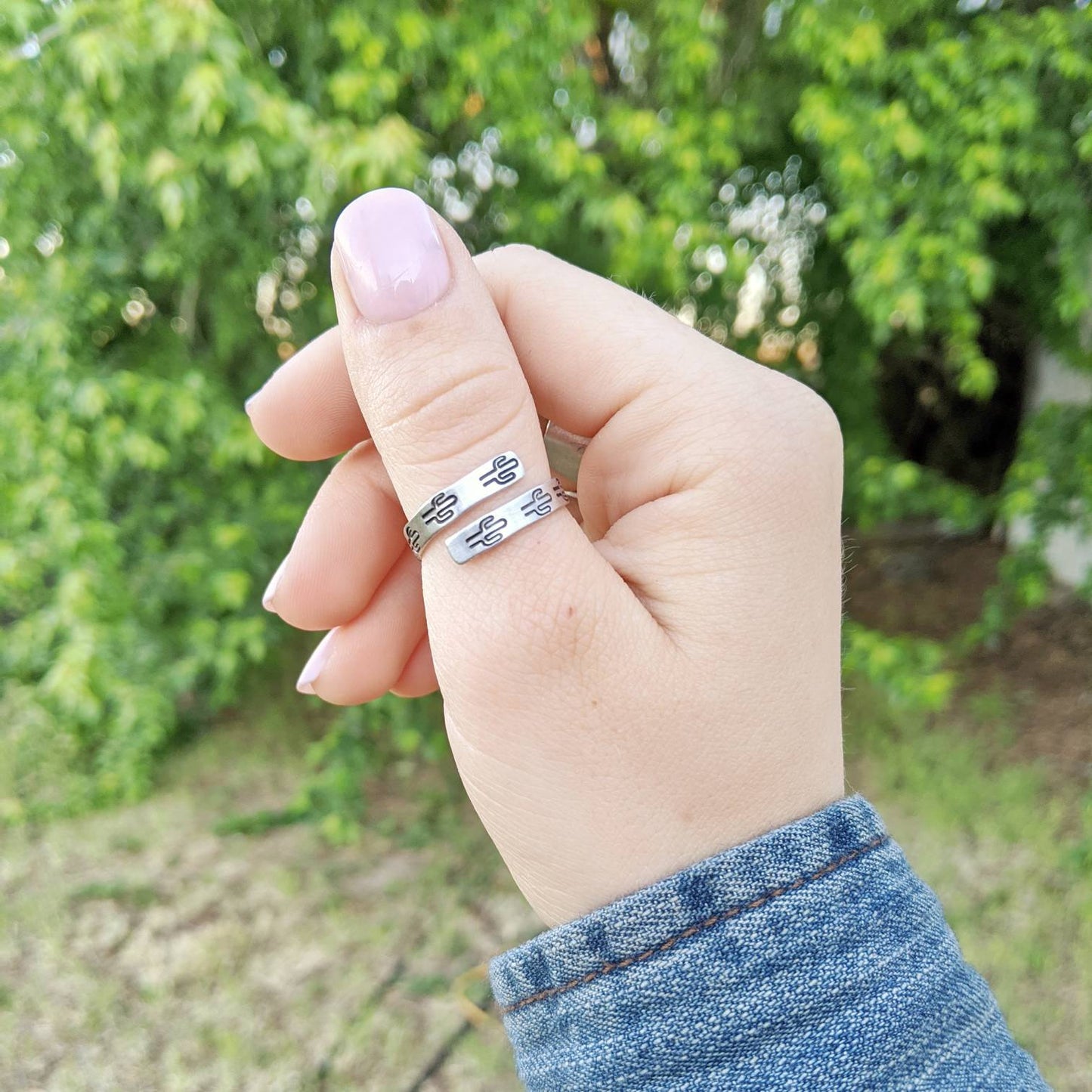 Cactus Wrap Ring