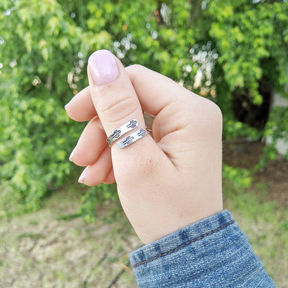 Cactus Wrap Ring