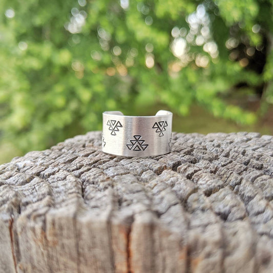 Aztec Wide Ring