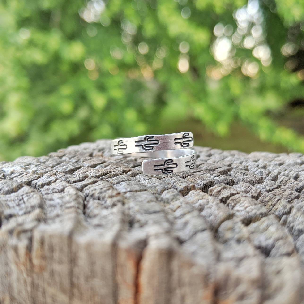 Cactus Wrap Ring