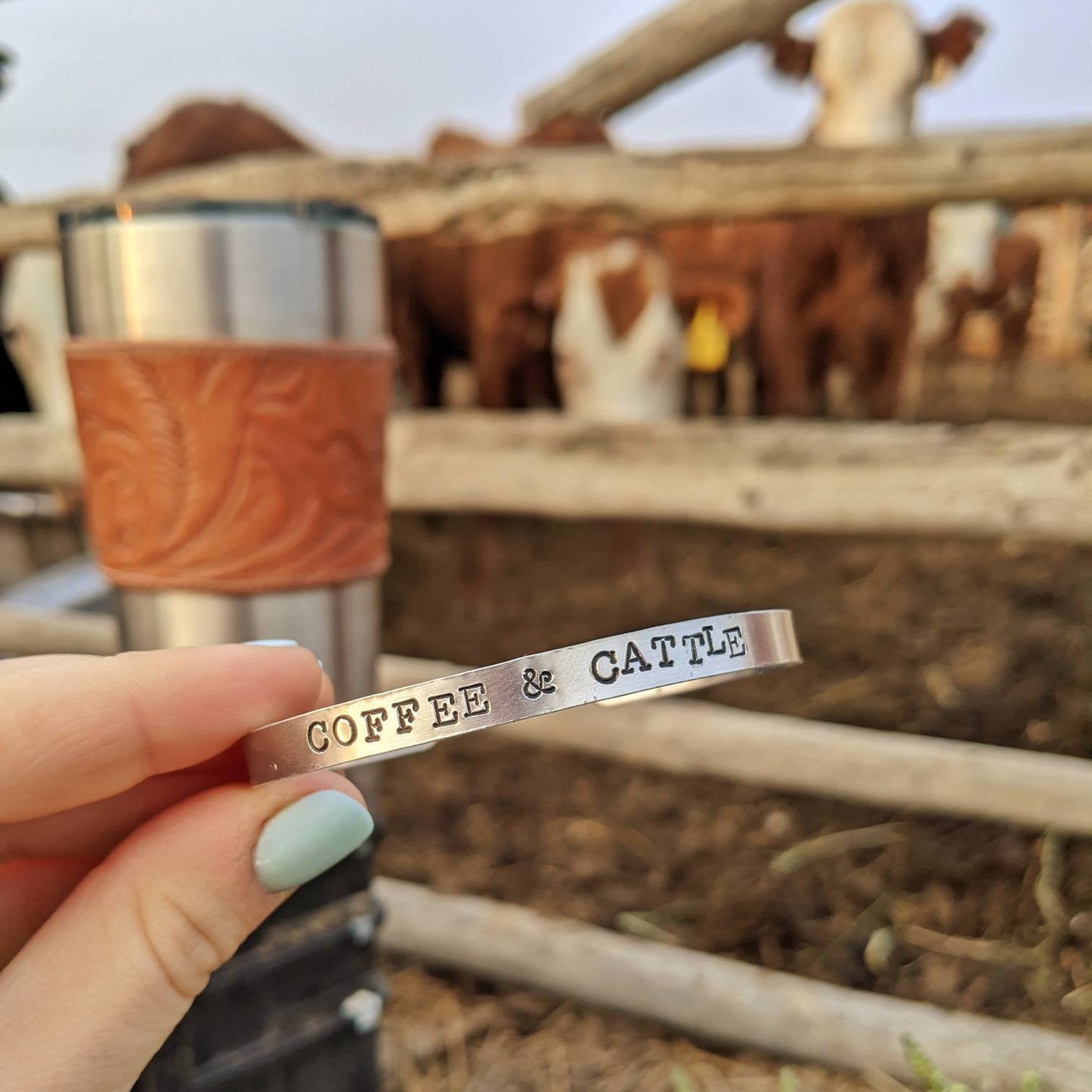 Coffee & Cattle Bracelet
