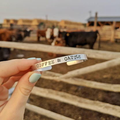 Coffee & Cattle Bracelet