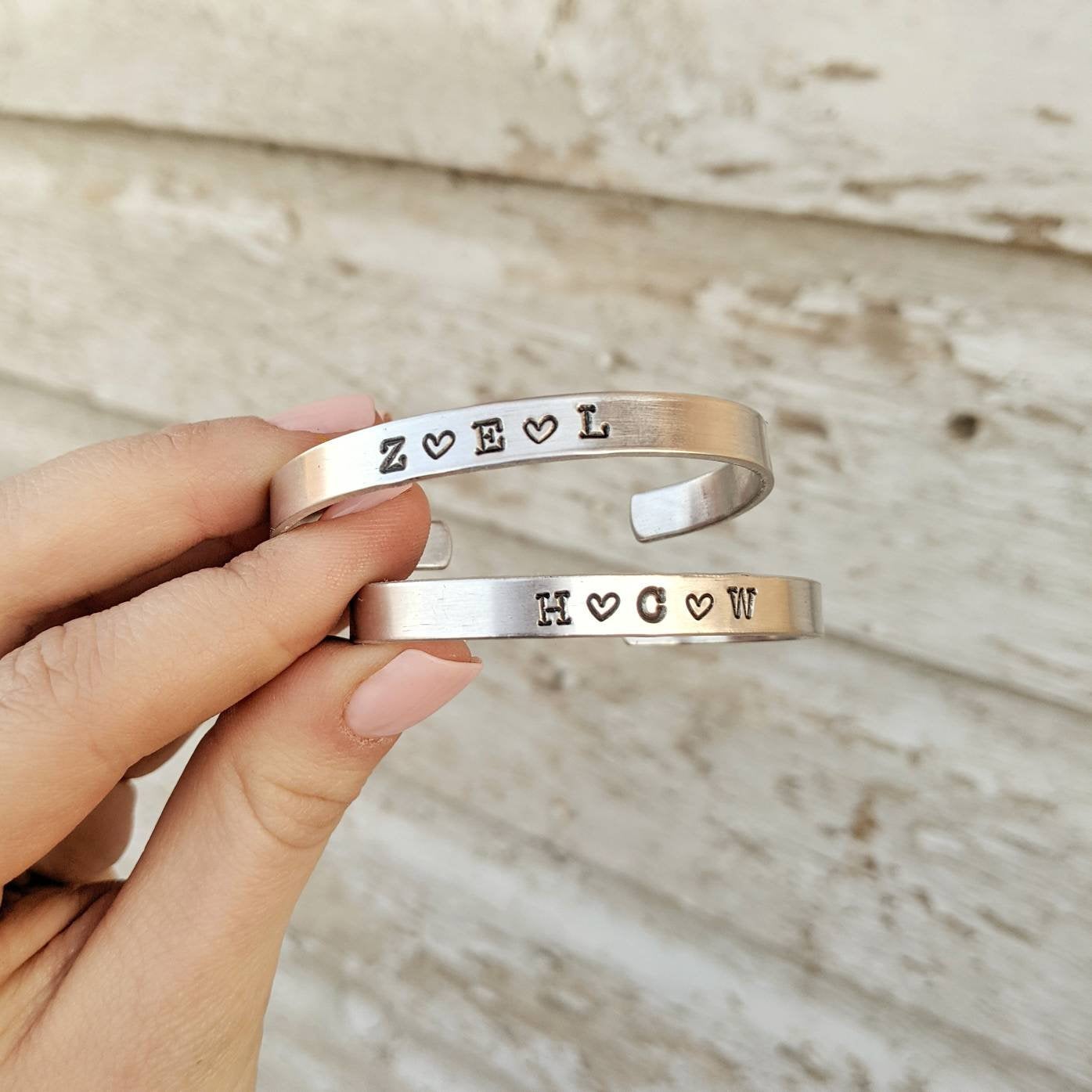 Custom Initials Mother's Bracelet
